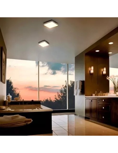PANEL LED EXT CUADRADO 18W FRIA