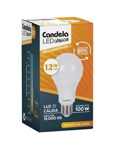 LAMPARA LED 12W CALIDA