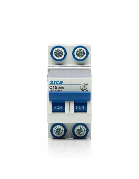 TERMICA DIN 2x 15A  3KA  SICA