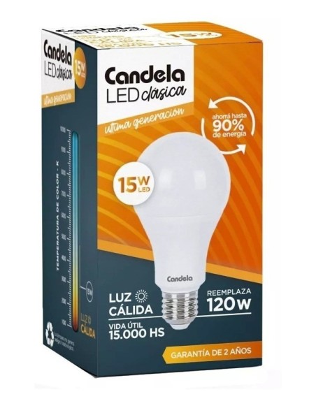 LAMPARA LED 15W CALIDA