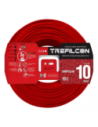 CABLE 1X10,00MM TREF  X 100MTS ROJO