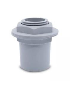 CONECTOR PARA CAÑO GRIS Ø50