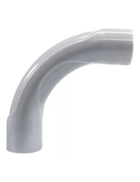 CURVA PARA CAÑO GRIS Ø22