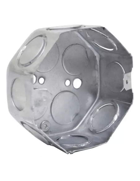 CAJA OCTOGONAL GRDE LIV CHAPA 20 ARG.