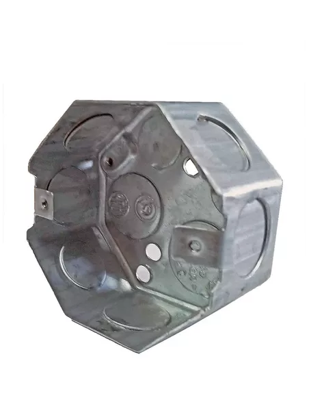 CAJA OCTOGONAL GRDE LIV CHAPA 20 ARG.