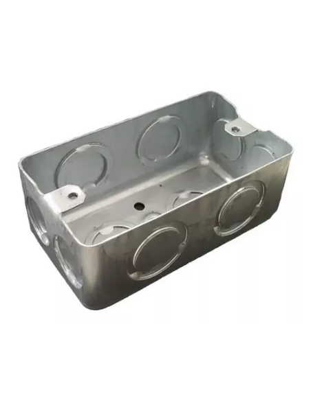 CAJA RECTANGULAR LIVIANA CHAPA 20 ARG.