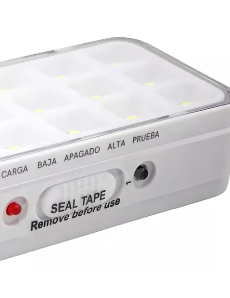 LUZ DE EMERGENCIA 60 LED RECARGABLE